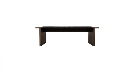 Moe's Home Collection Outdoor Bench Merritt Outdoor Bench Dark Brown Merritt Outdoor Bench Dark Brown