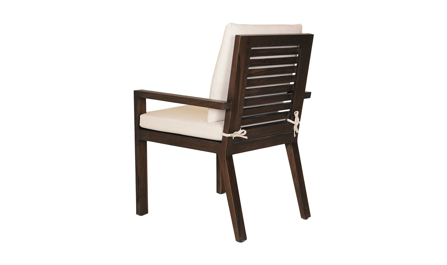 Moe's Home Collection Outdoor Dining Chair Mateo Outdoor Dining Chair White Mateo Outdoor Dining Chair White