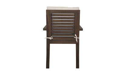 Moe's Home Collection Outdoor Dining Chair Mateo Outdoor Dining Chair White Mateo Outdoor Dining Chair White
