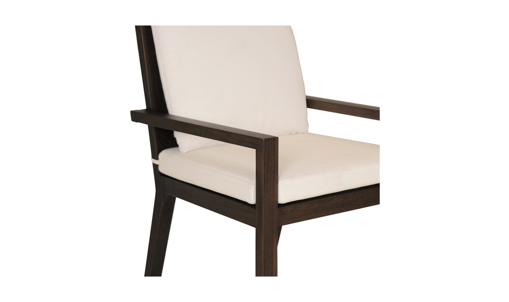Moe's Home Collection Outdoor Dining Chair Mateo Outdoor Dining Chair White Mateo Outdoor Dining Chair White