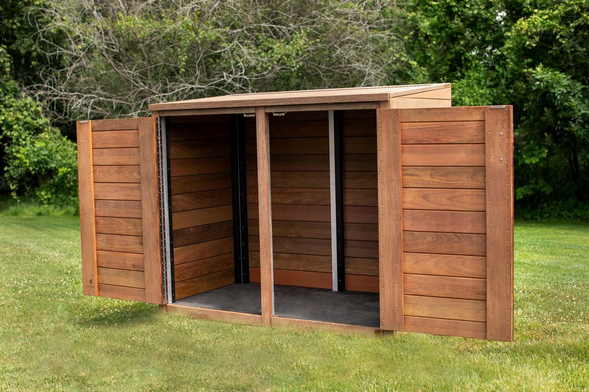 Ipe Trash Enclosure | The Carpentry Shop Co.