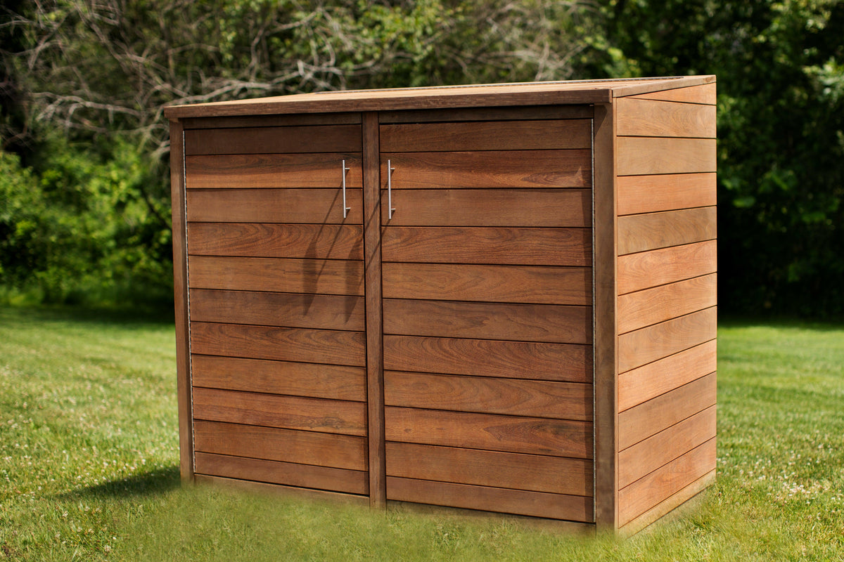 Ipe Trash Enclosure | The Carpentry Shop Co.