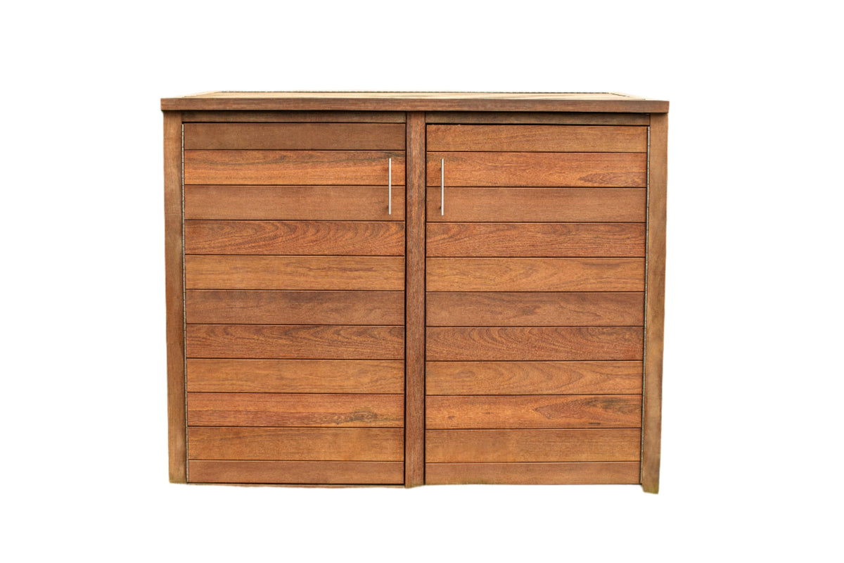Ipe Trash Enclosure | The Carpentry Shop Co.