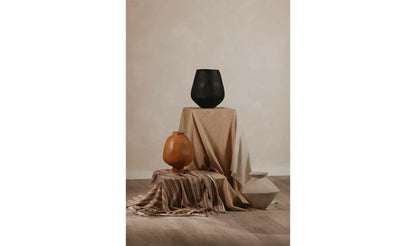 Moe's outdoor furniture VOSS DECORATIVE VESSEL Enhance Your Outdoor Space with Premium Wood Ipe Planters - Shop Now!