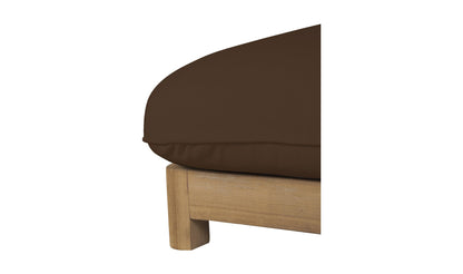 Moe's Home Collection Outdoor Lounge Chair Enzo Outdoor Adjustable Lounge Chair Brown Enzo Outdoor Adjustable Lounge Chair Brown