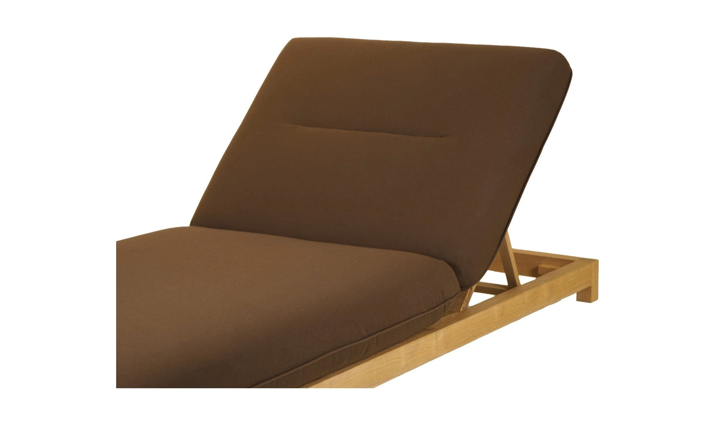 Moe's Home Collection Outdoor Lounge Chair Enzo Outdoor Adjustable Lounge Chair Brown Enzo Outdoor Adjustable Lounge Chair Brown