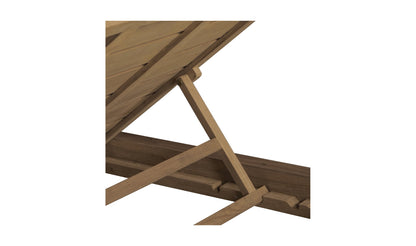 Moe's Home Collection Outdoor Lounge Chair Enzo Outdoor Adjustable Lounge Chair Brown Enzo Outdoor Adjustable Lounge Chair Brown