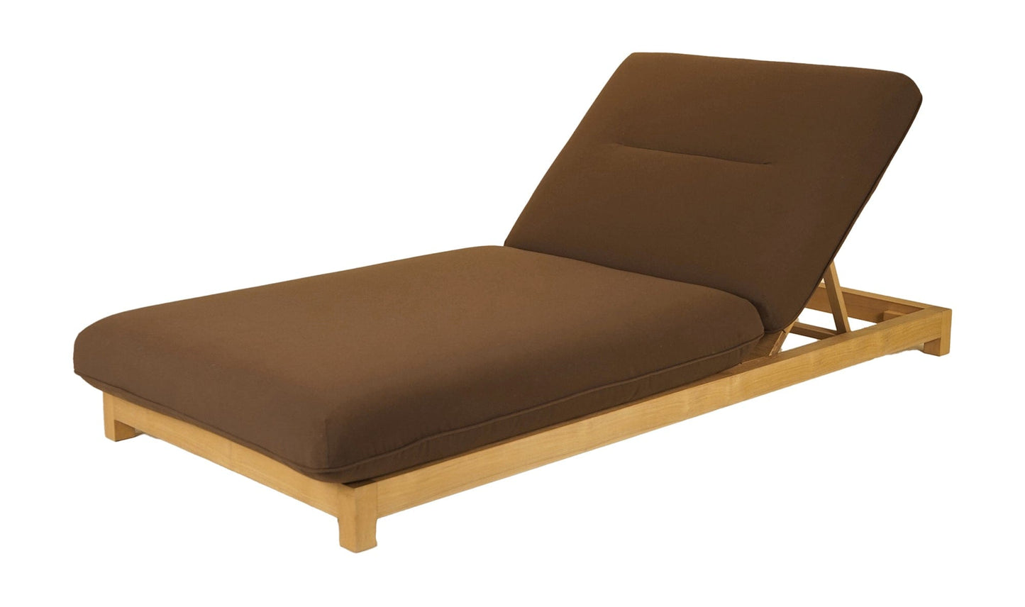 Moe's Home Collection Outdoor Lounge Chair Enzo Outdoor Adjustable Lounge Chair Brown Enzo Outdoor Adjustable Lounge Chair Brown