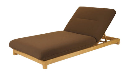 Moe's Home Collection Outdoor Lounge Chair Enzo Outdoor Adjustable Lounge Chair Brown Enzo Outdoor Adjustable Lounge Chair Brown