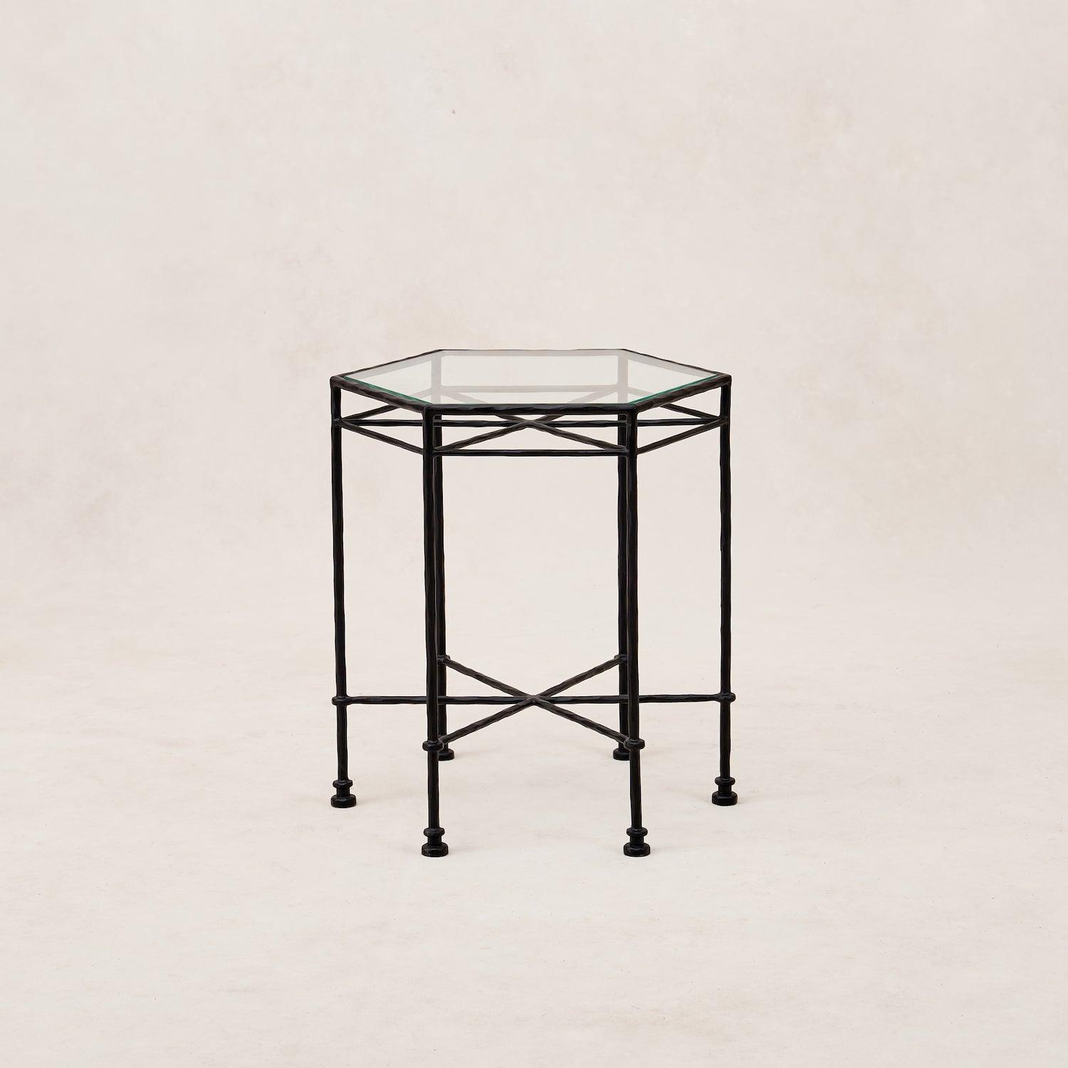 House of Leon Outdoor Side Table Provence Outdoor Glass Side Table Provence Outdoor Glass Side Table