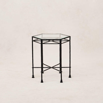 House of Leon Outdoor Side Table Provence Outdoor Glass Side Table Provence Outdoor Glass Side Table