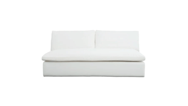 Moe's Home Collection Outdoor Sofas Miles Outdoor Sofa White Miles Outdoor Sofa White