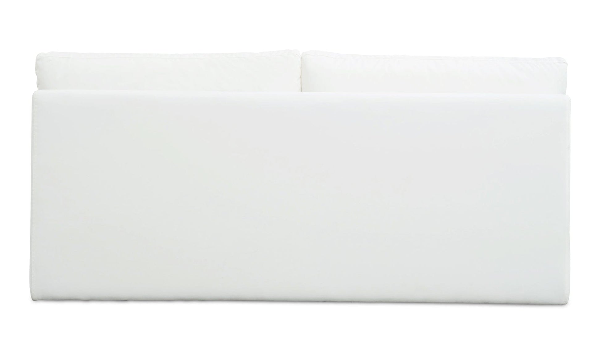 Moe's Home Collection Outdoor Sofas Miles Outdoor Sofa White Miles Outdoor Sofa White