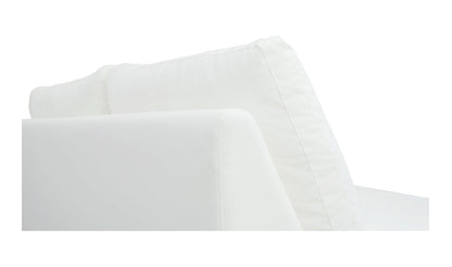 Moe's Home Collection Outdoor Sofas Miles Outdoor Sofa White Miles Outdoor Sofa White