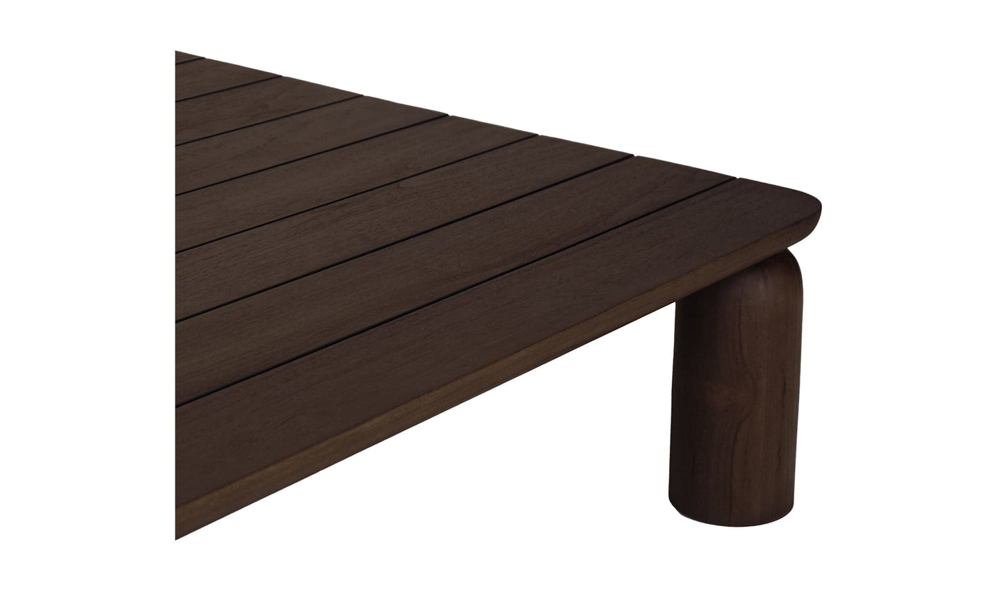 Moe's Home Collection Outdoor Table Barclay Outdoor Coffee Table Brown Barclay Outdoor Coffee Table Brown