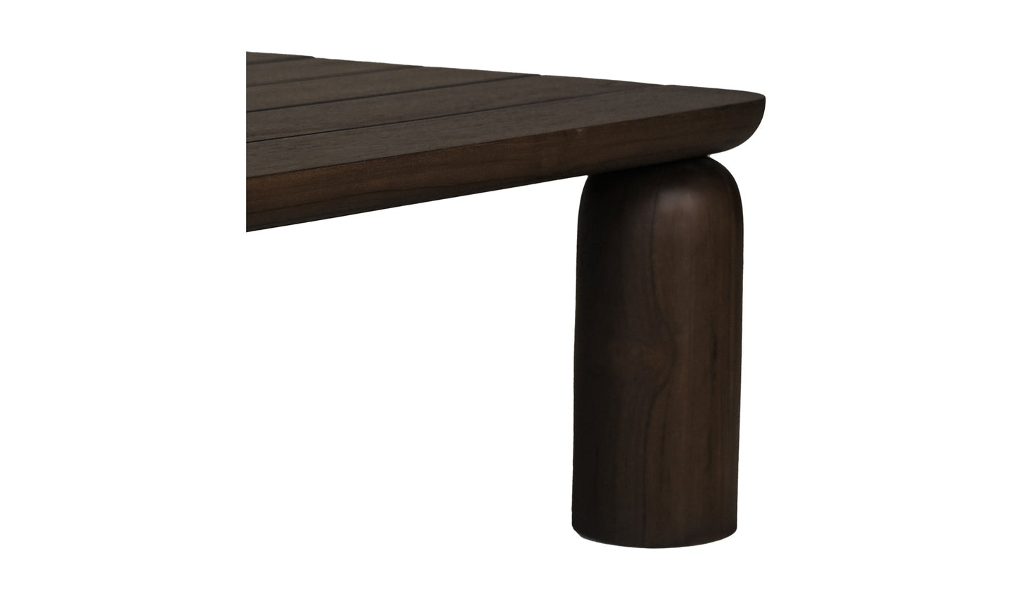 Moe's Home Collection Outdoor Table Barclay Outdoor Coffee Table Brown Barclay Outdoor Coffee Table Brown