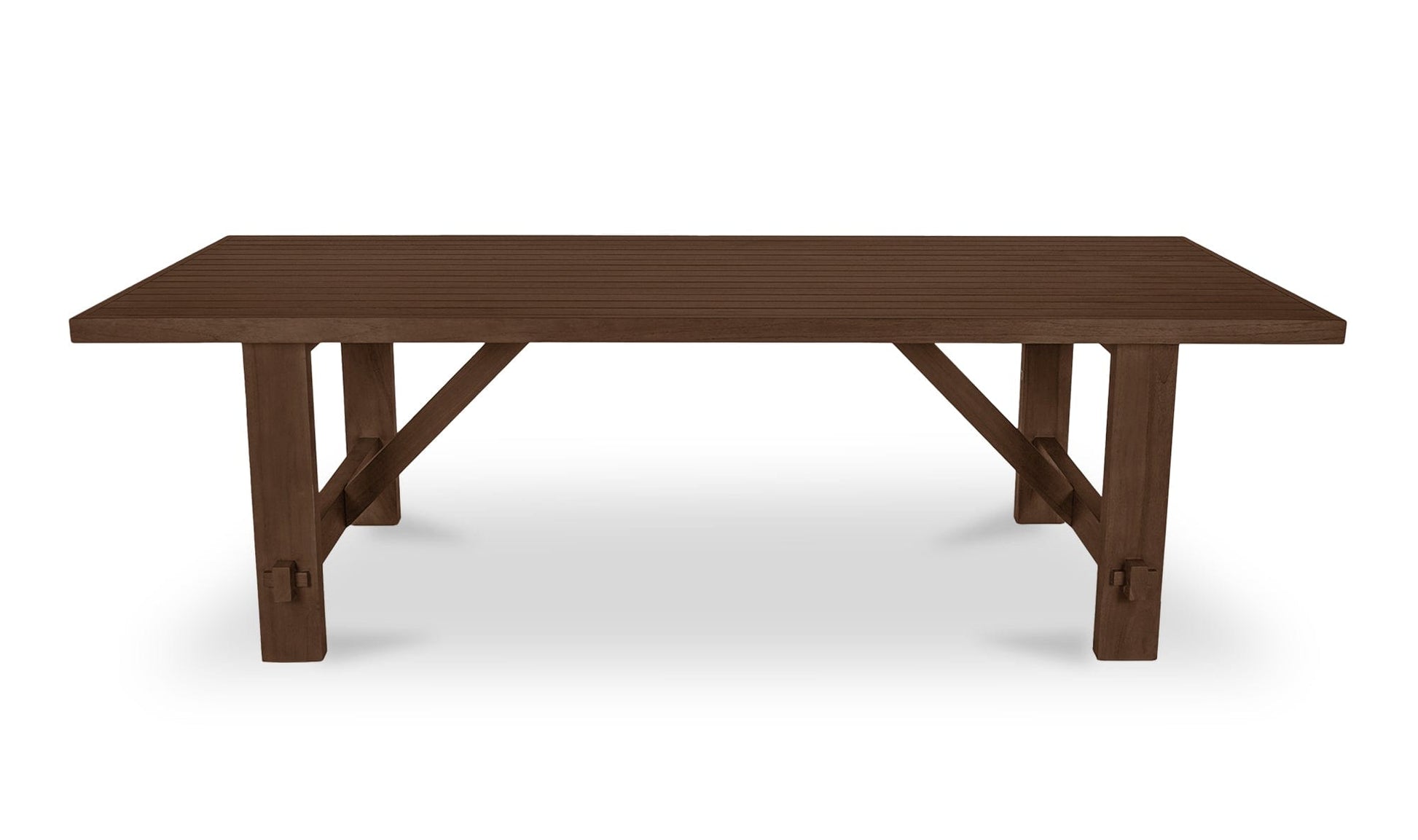 Moe's Home Collection Outdoor Table Esmond Outdoor Dining Table Brown Esmond Outdoor Dining Table Brown