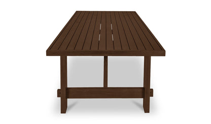 Moe's Home Collection Outdoor Table Esmond Outdoor Dining Table Brown Esmond Outdoor Dining Table Brown
