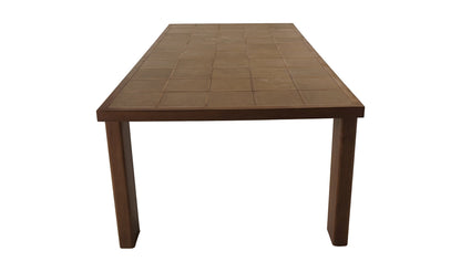 Moe's Home Collection Outdoor Table Marina Outdoor Dining Table Brown Marina Outdoor Dining Table Brown
