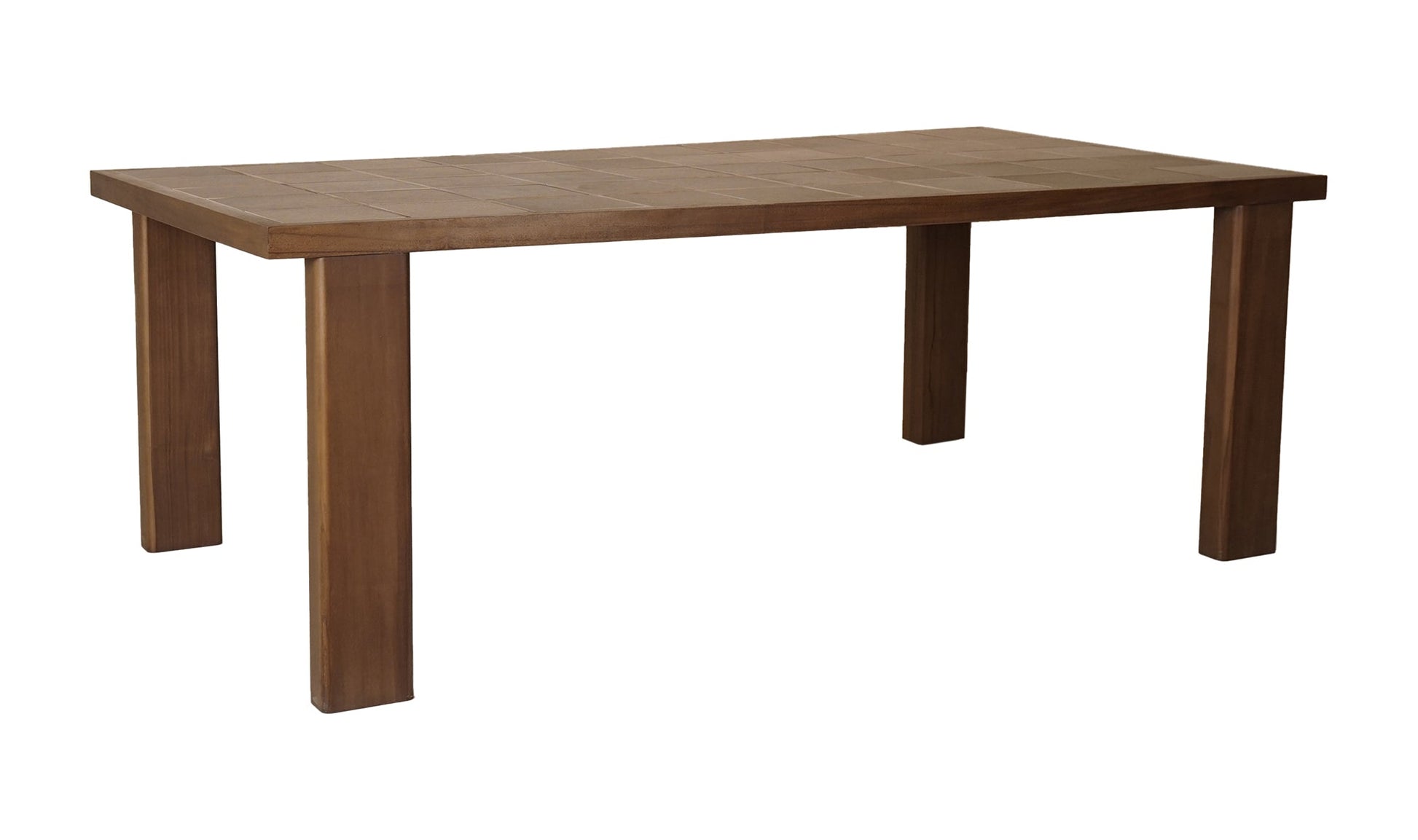 Moe's Home Collection Outdoor Table Marina Outdoor Dining Table Brown Marina Outdoor Dining Table Brown