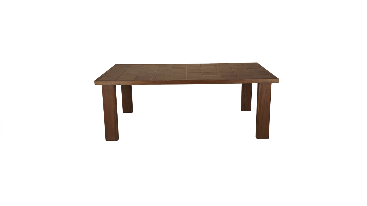 Moe's Home Collection Outdoor Table Marina Outdoor Dining Table Brown Marina Outdoor Dining Table Brown