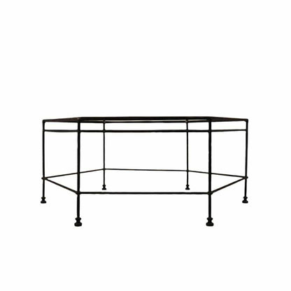 House of Leon Outdoor Tables Provence Outdoor Glass Hexagonal Coffee Table Provence Outdoor Glass Hexagonal Coffee Table