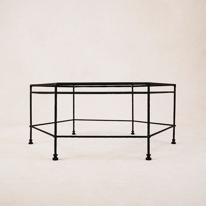 House of Leon Outdoor Tables Provence Outdoor Glass Hexagonal Coffee Table Provence Outdoor Glass Hexagonal Coffee Table