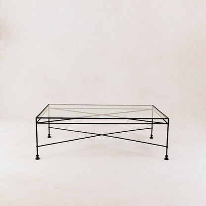 House of Leon Outdoor Tables Provence Outdoor Glass Rectangular Coffee Table Provence Outdoor Glass Rectangular Coffee Table