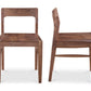 Moe's OWING DINING CHAIR WALNUT or OAK-SET OF TWO