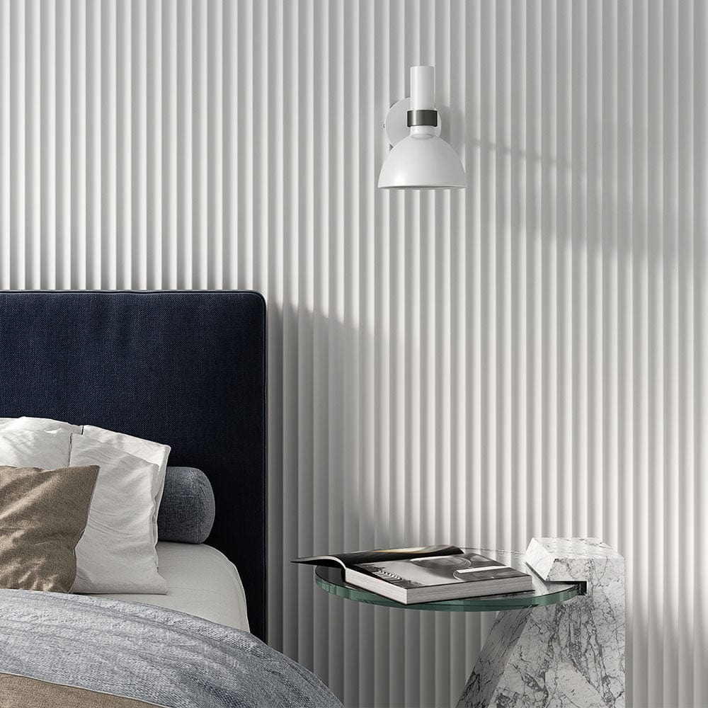 andor willow 94.5" Paintable Fluted Wall Panels Paintable Fluted Wall Panels