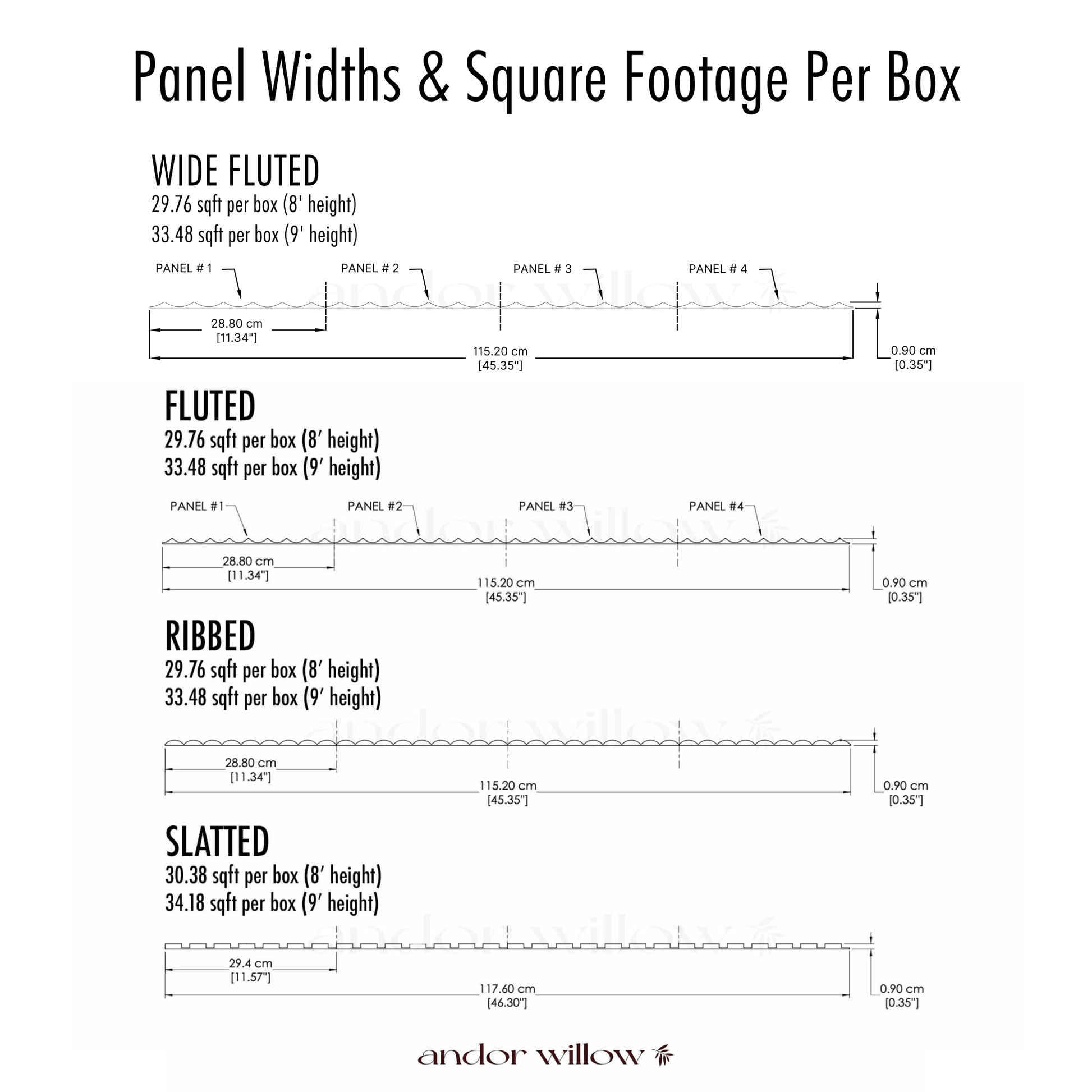 andor willow Paintable Ribbed Wall Panels Paintable Ribbed Wall Panels
