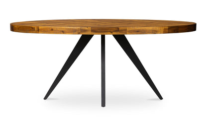 The Carpentry Shop Co. PARQ OVAL DINING TABLE AMBER PARQ OVAL DINING TABLE AMBER