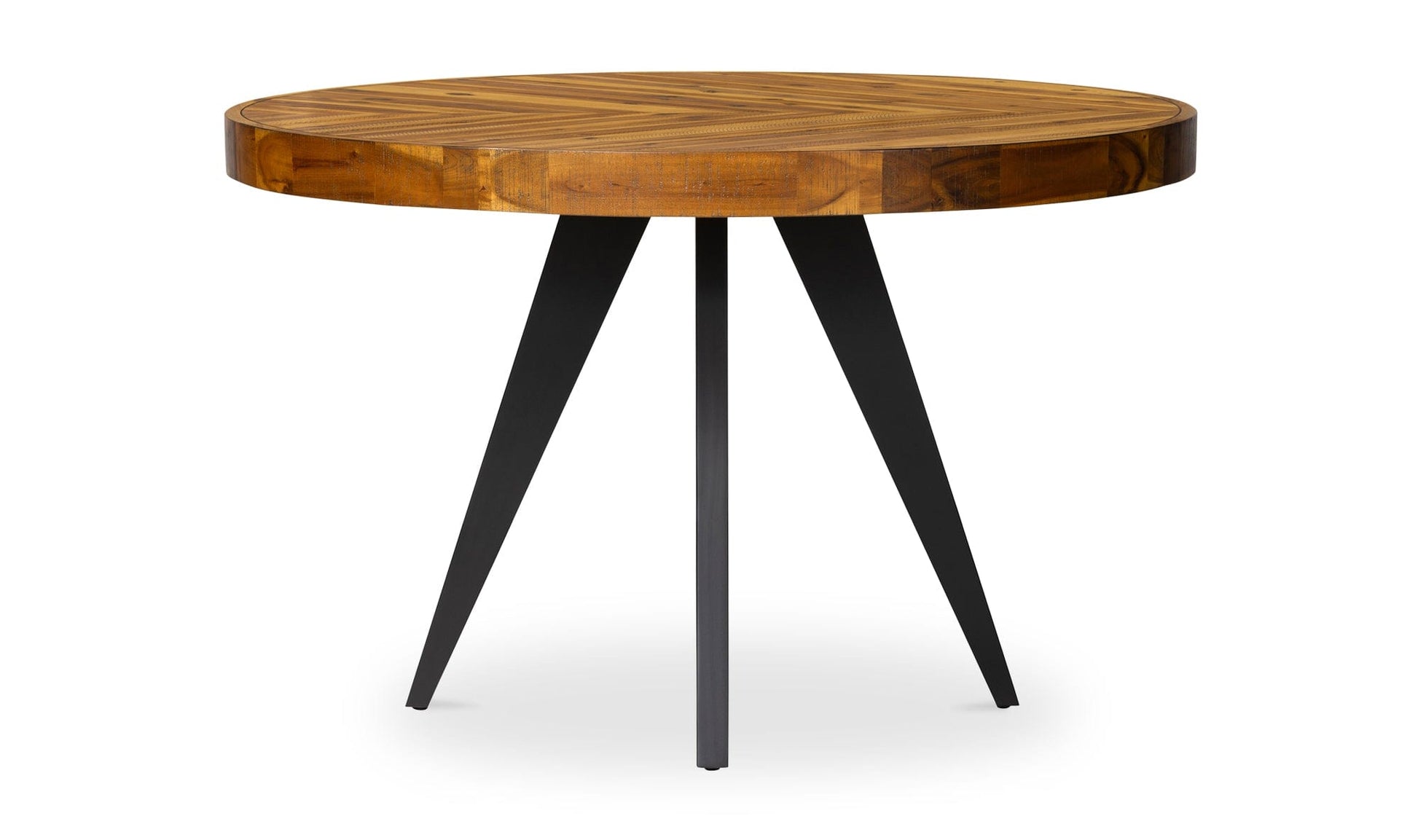 The Carpentry Shop Co. PARQ ROUND DINING TABLE AMBER PARQ ROUND DINING TABLE AMBER