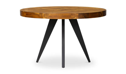 The Carpentry Shop Co. PARQ ROUND DINING TABLE AMBER PARQ ROUND DINING TABLE AMBER