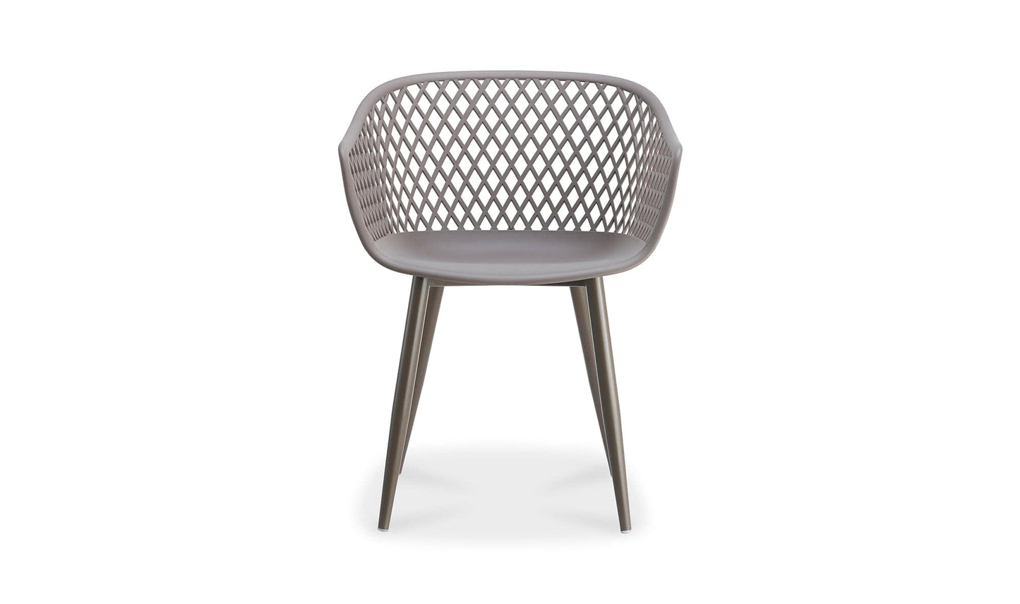 Moe's Home Collection PIAZZA OUTDOOR CHAIR GREY-M2 PIAZZA OUTDOOR CHAIR GREY-M2