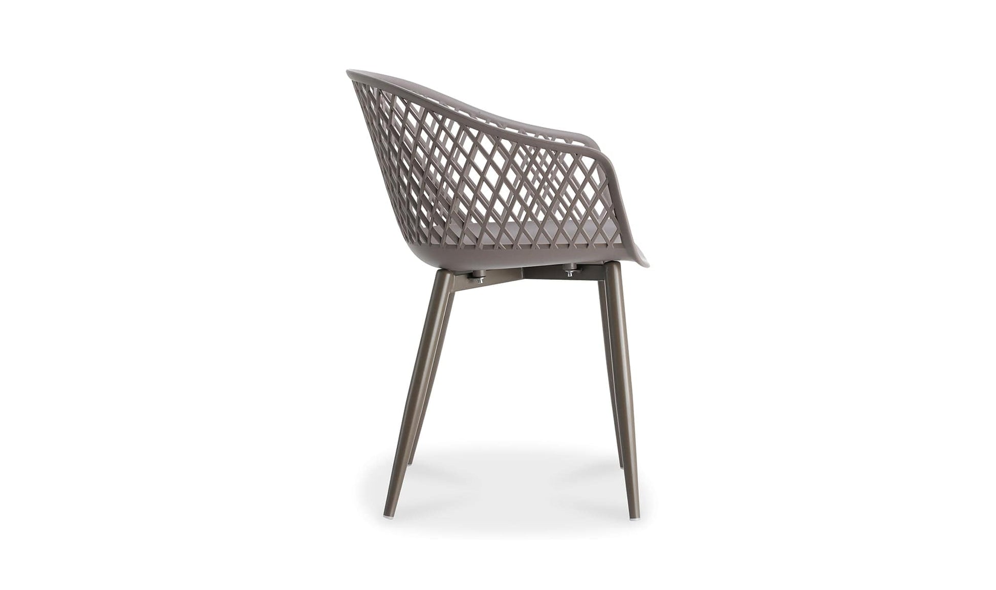 Moe's Home Collection PIAZZA OUTDOOR CHAIR GREY-M2 PIAZZA OUTDOOR CHAIR GREY-M2