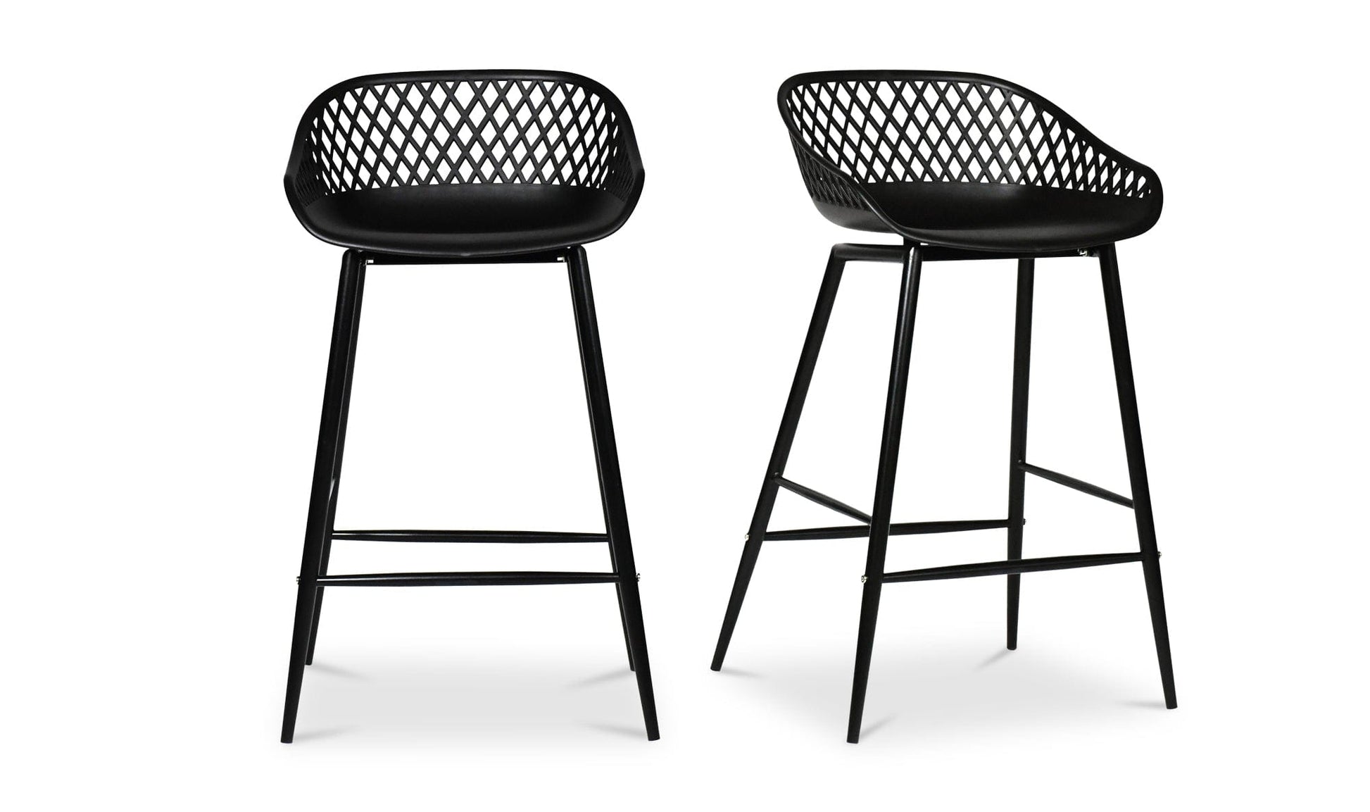 Moe's PIAZZA OUTDOOR COUNTER STOOL-SET OF TWO