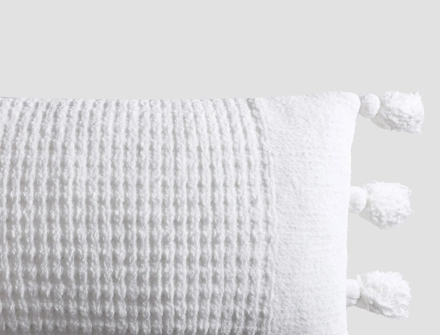 Sunday Citizen Pillows Braided Pom Pom Lumbar Pillow Braided Pom Pom Lumbar Pillow