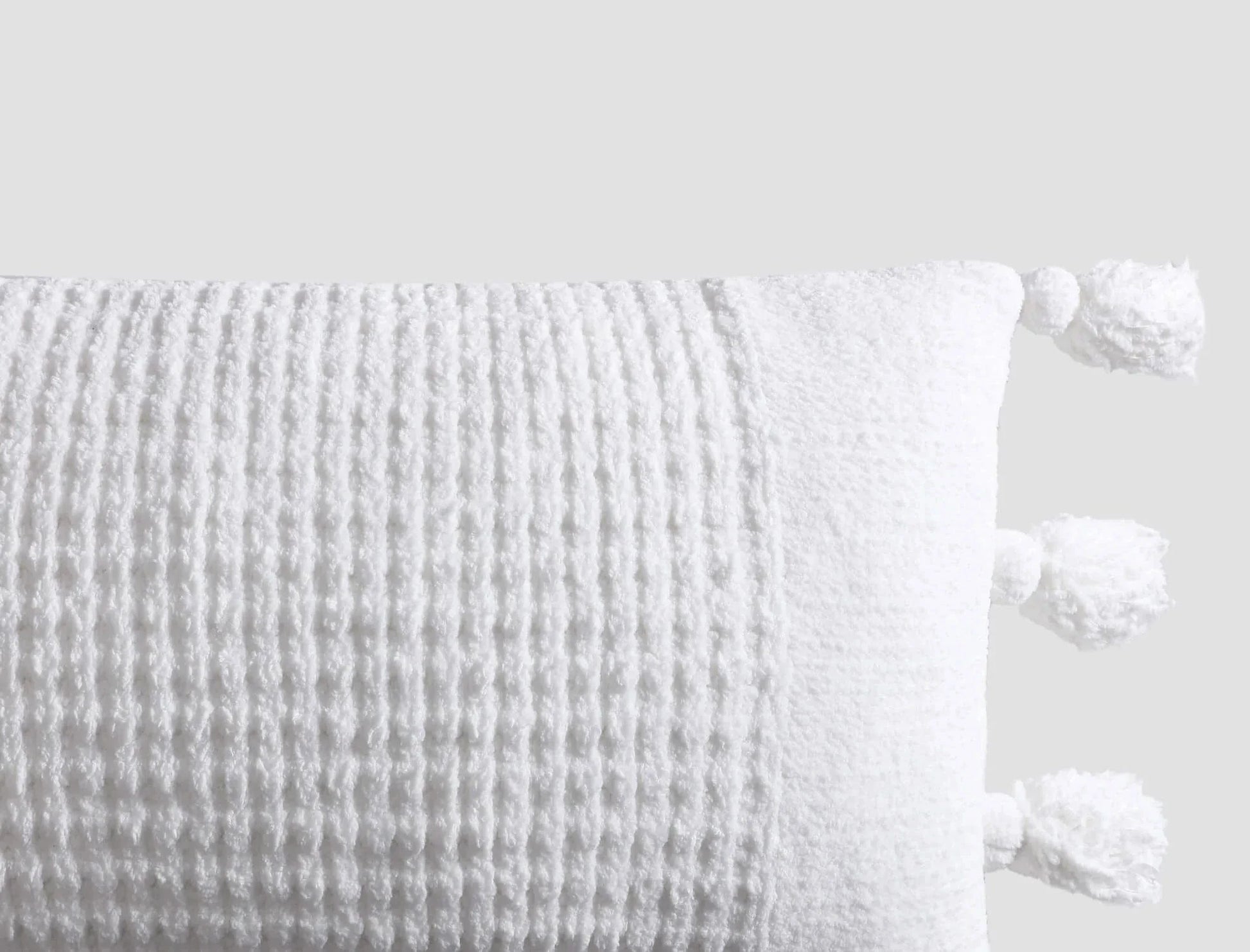 Sunday Citizen Pillows Braided Pom Pom Lumbar Pillow Braided Pom Pom Lumbar Pillow