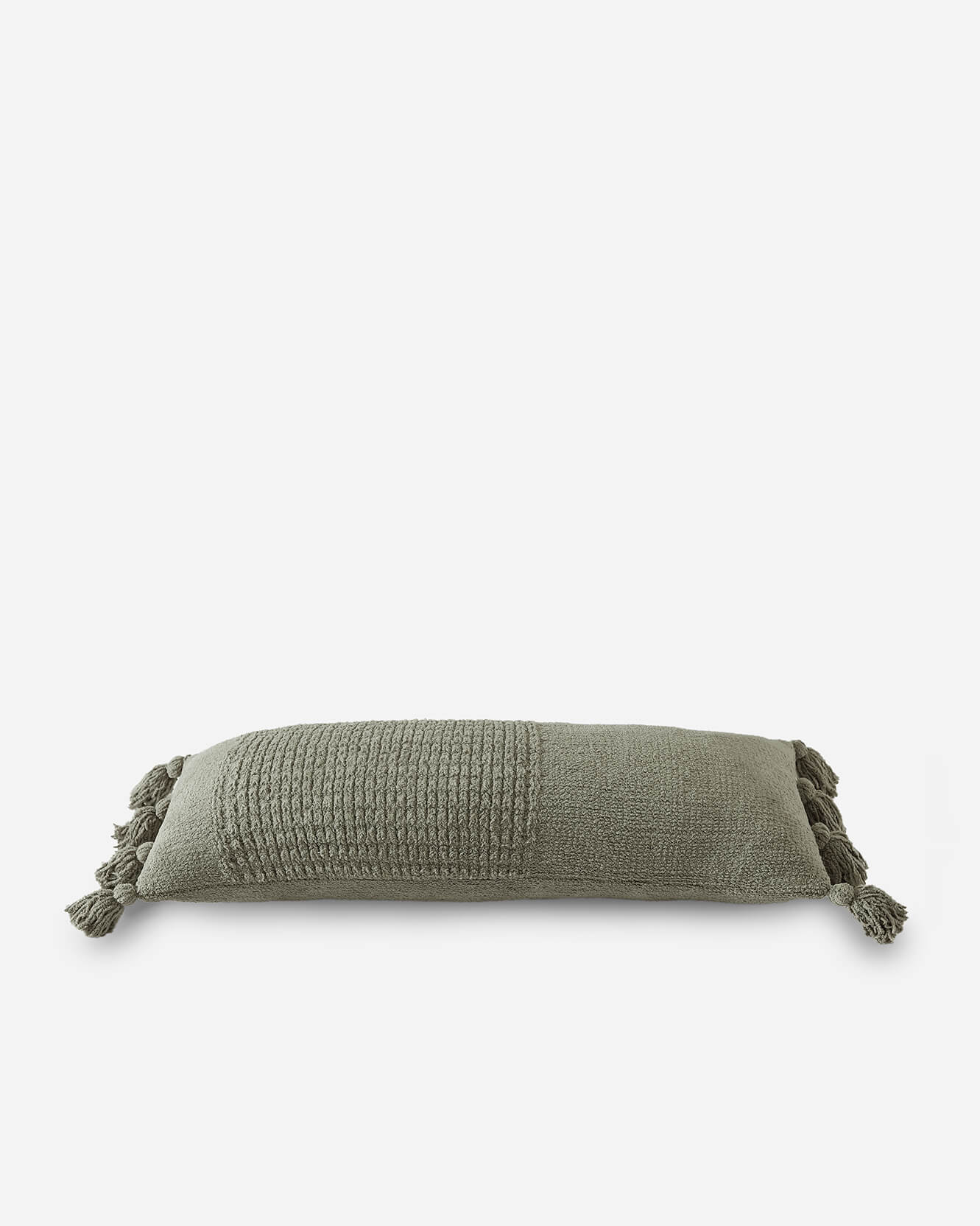 Sunday Citizen Pillows Braided Pom Pom Lumbar Pillow Braided Pom Pom Lumbar Pillow