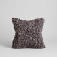 Bloomist Pillows Driftwood / Cover Only Handmade Wool Shag Pillow, 18x18