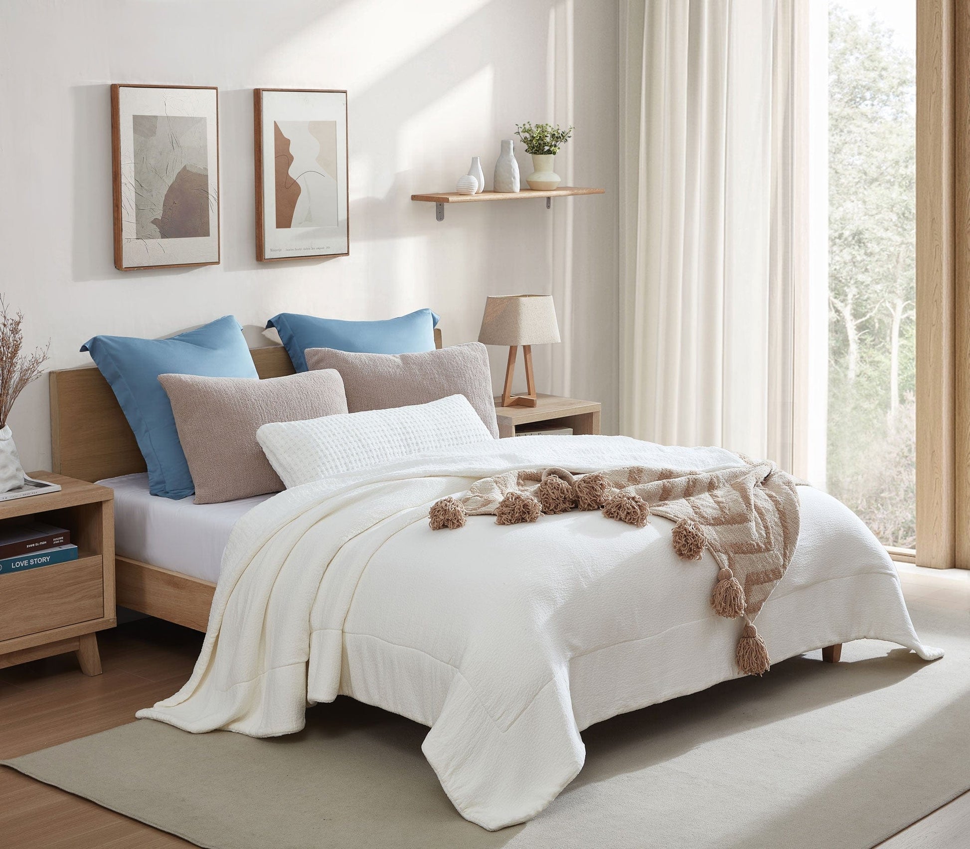 Sunday Citizen Pillows Snug Waffle Lumbar Pillow Snug Waffle Lumbar Pillow