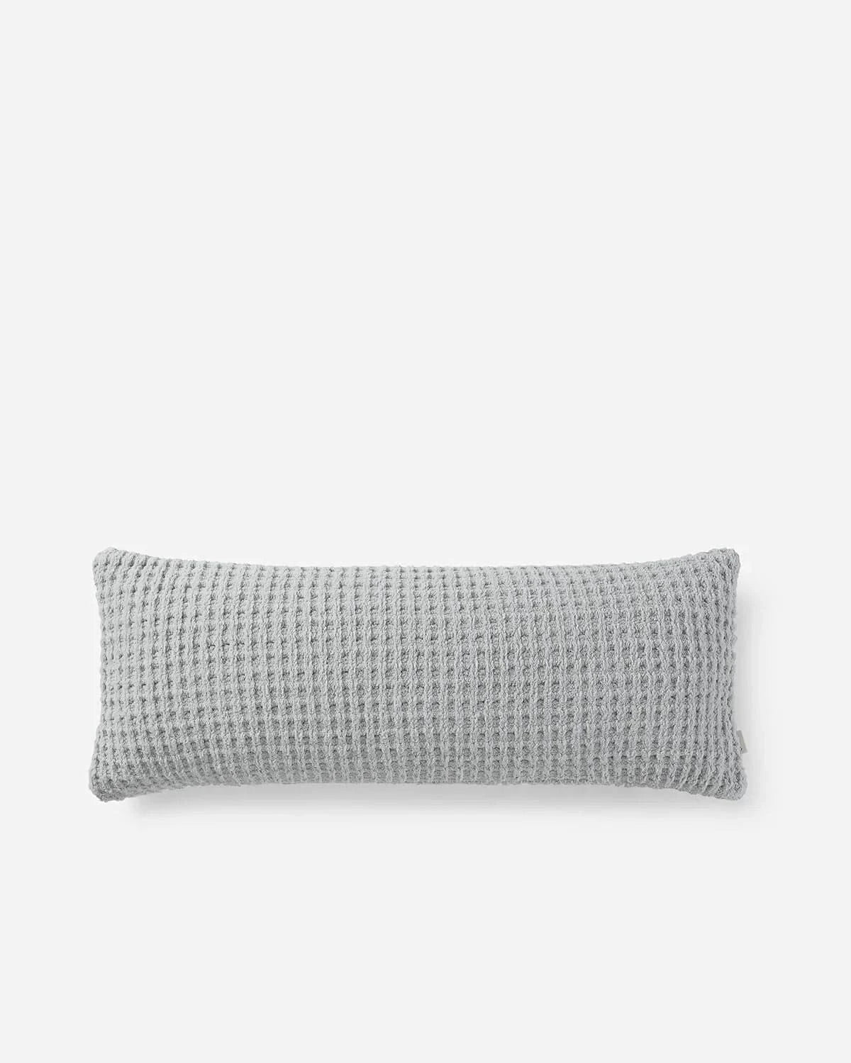 Sunday Citizen Pillows Cloud Gray / 36" x 14" Snug Waffle Lumbar Pillow Snug Waffle Lumbar Pillow