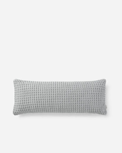 Sunday Citizen Pillows Cloud Gray / 36" x 14" Snug Waffle Lumbar Pillow Snug Waffle Lumbar Pillow
