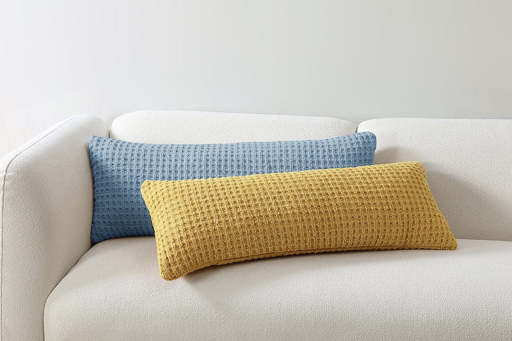 Sunday Citizen Pillows Snug Waffle Lumbar Pillow Snug Waffle Lumbar Pillow
