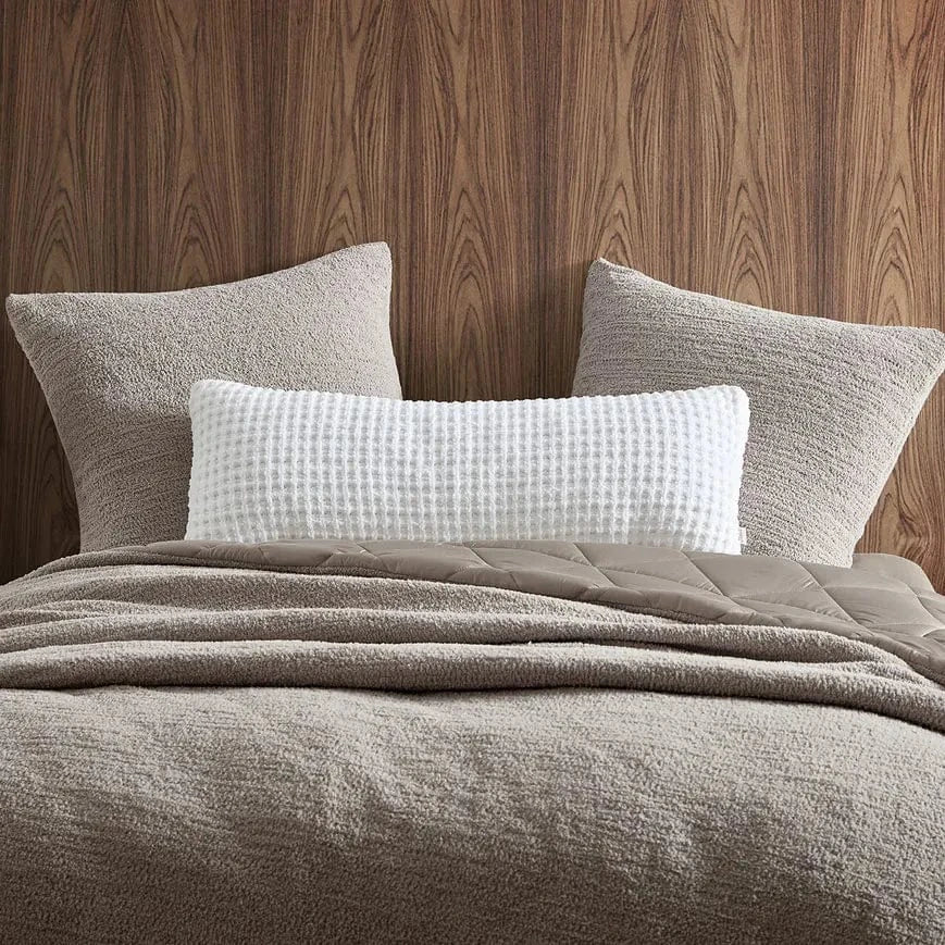 Sunday Citizen Pillows Snug Waffle Lumbar Pillow Snug Waffle Lumbar Pillow