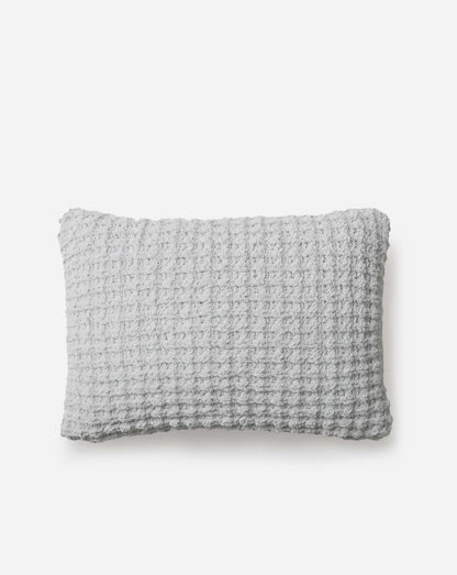 Sunday Citizen Pillows Cloud Gray / 18" x 12" Snug Waffle Mini Pillow Snug Waffle Mini Pillow