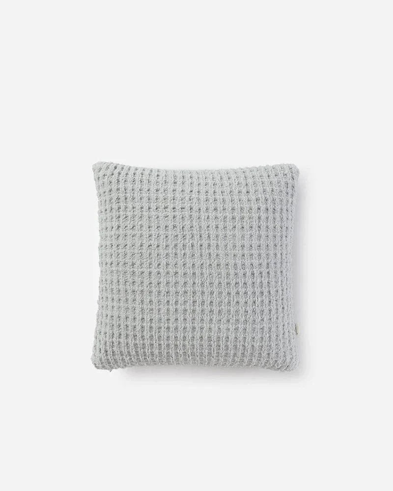Sunday Citizen Pillows Cloud Gray / 20" x 20" Snug Waffle Throw Pillow Snug Waffle Throw Pillow
