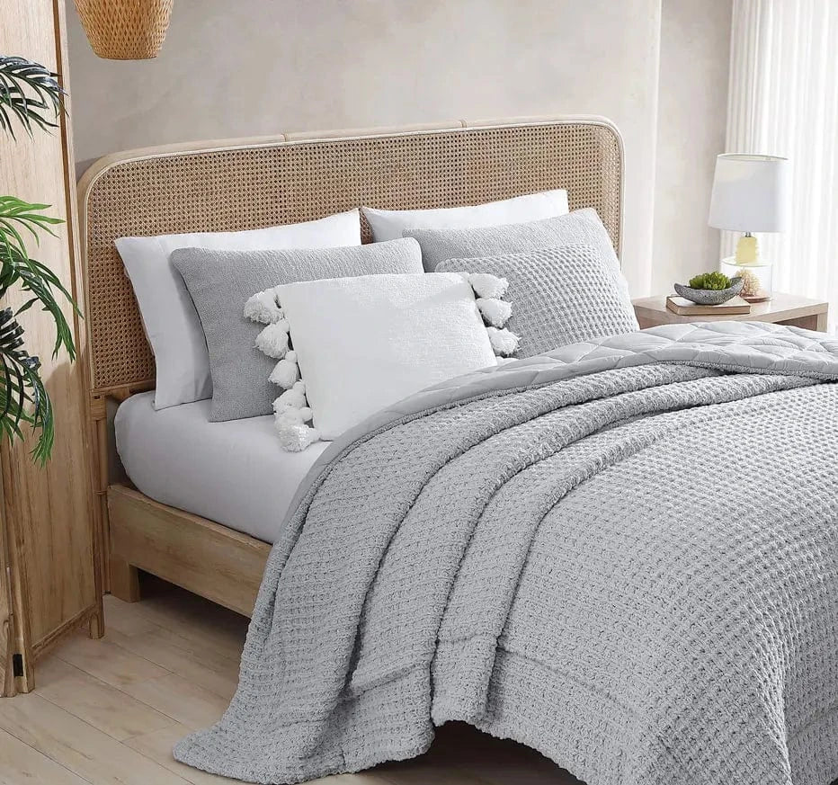Sunday Citizen Pillows Snug Waffle Throw Pillow Snug Waffle Throw Pillow