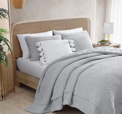 Sunday Citizen Pillows Snug Waffle Throw Pillow Snug Waffle Throw Pillow